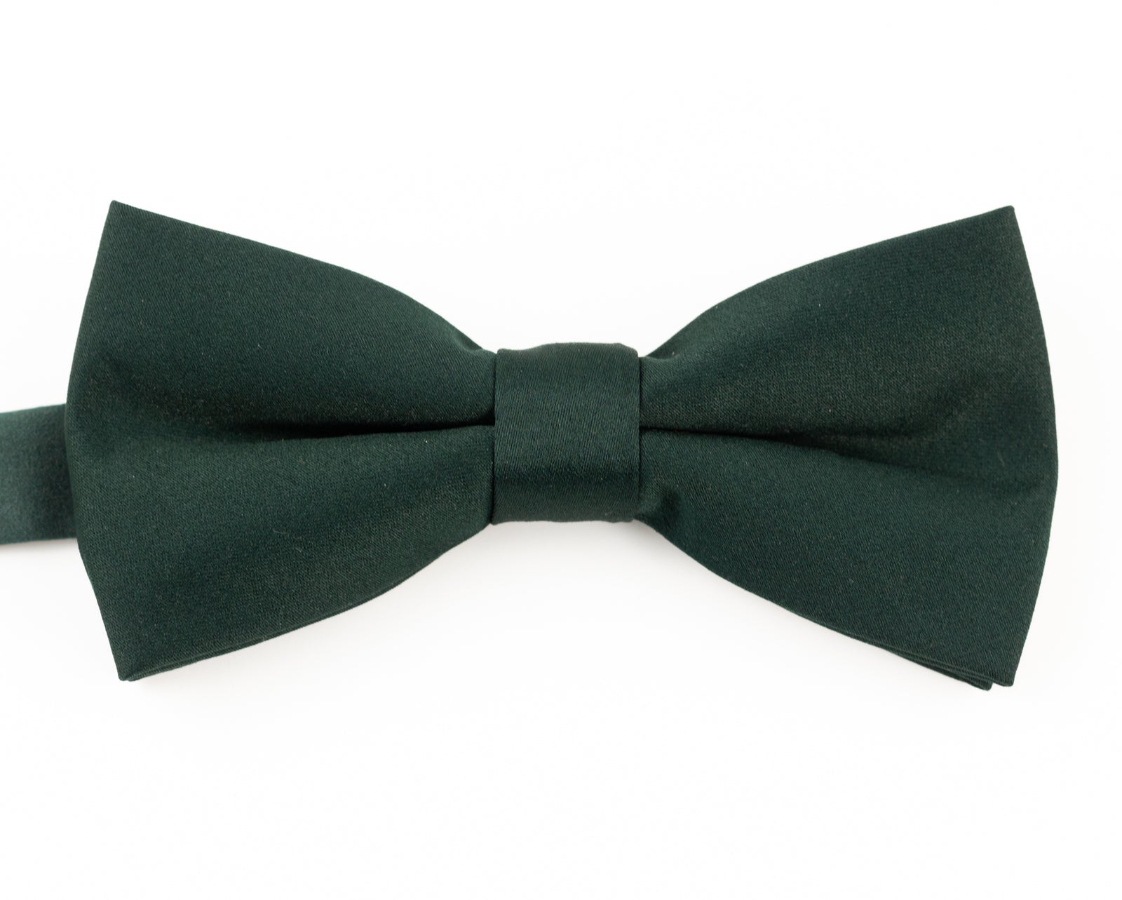 Hunter green satin tie