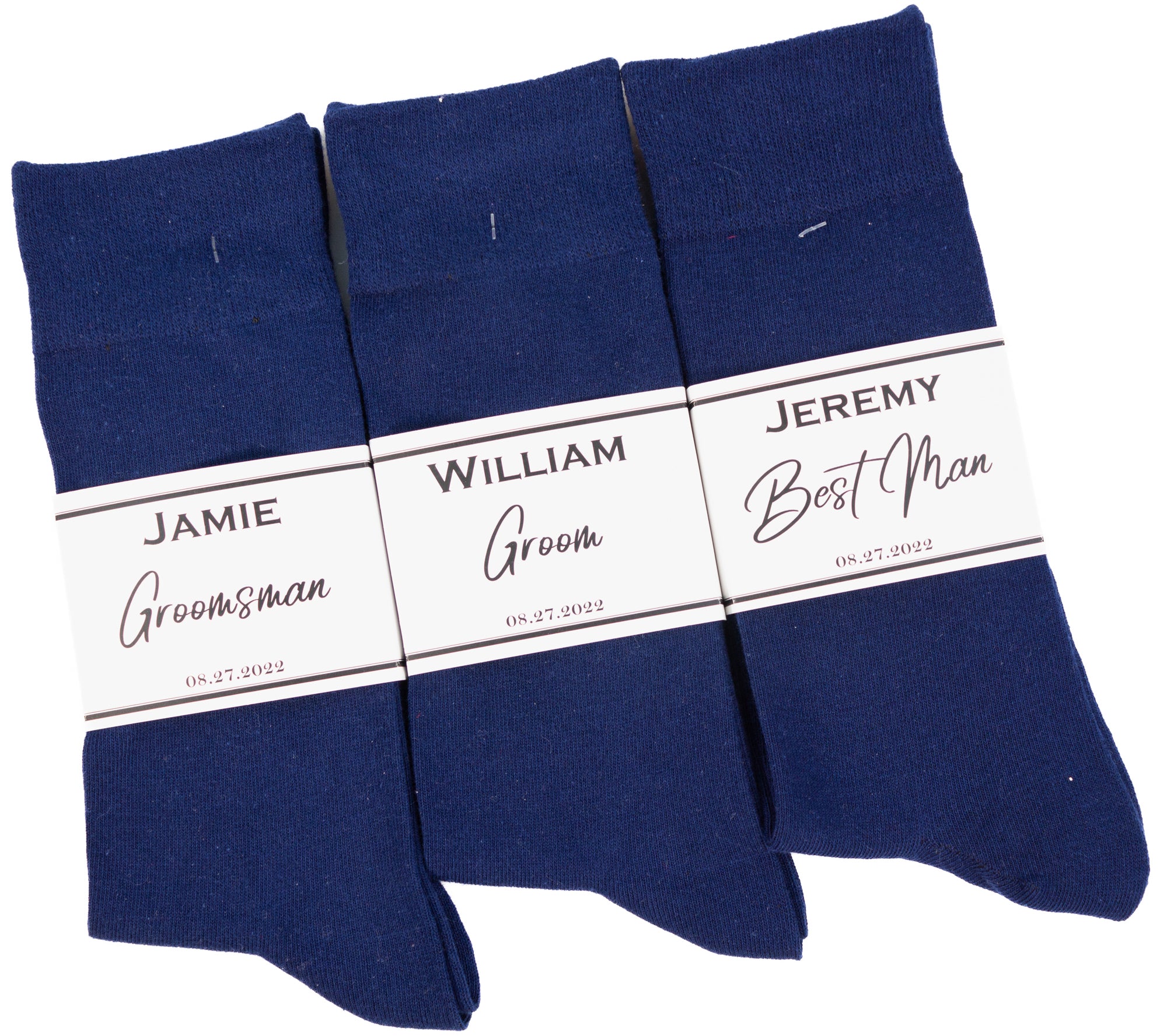 Navy Solid Socks